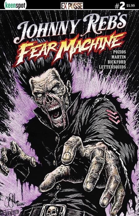 Ex Posse Holdings Comic Books JOHNNY REBS FEAR MACHINE #2 CVR C JASON MOORE VAR (Release Date: 12/09/2026) 602835023508 00231 1026EX0870