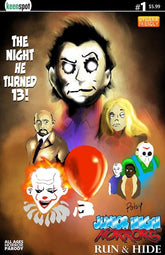 Ex Posse Holdings Comic Books JUNIOR HIGH HORRORS RUN & HIDE #1 (ONE SHOT) CVR B ROB POTCHAK THE NIGHT HE TURNED 13 VAR (Release Date: 09/23/2026) 60283502345400121 0726EX0909