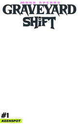 Ex Posse Holdings Comic Books MARK SPEARS GRAVEYARD SHIFT #1 CVR E BLANK SKETCH COVER VAR (Release Date: 09/16/2026) 60283502347800151 0726EX0920
