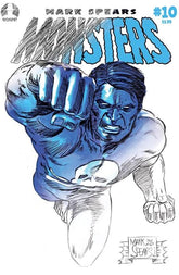 Ex Posse Holdings Comic Books MARK SPEARS MONSTERS #10 CVR C MARK SPEARS MIDKNIGHT MAN CONCEPT VAR 60283502333101031 0326EX0758