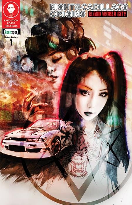 Ex Posse Holdings Comic Books NIGHT OF THE CADILLACS ORIGINS BLOOD WORLD CITY #1 CVR D ROB PRIOR & SCOTT HATTOX VAR (MR) 60283502319500141 0925EX0734