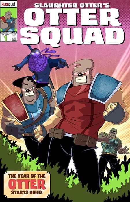 Ex Posse Holdings Comic Books OTTER SQUAD #1 CVR A MATT RODGERS YEAR OF THE OTTER 60283502321800111 1125EX0691