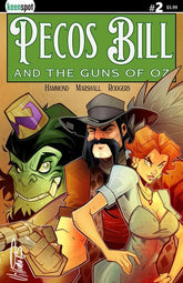 Ex Posse Holdings Comic Books PECOS BILL & THE GUNS OF OZ #2 CVR B VILLANO VAR (MR) 60283502317100221 1125EX0696