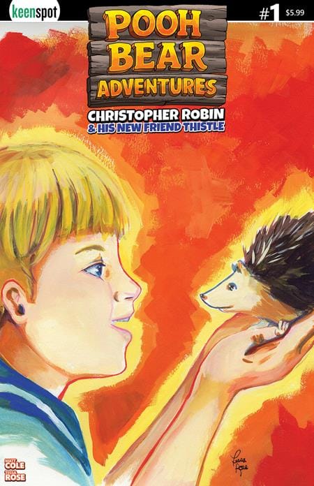 Ex Posse Holdings Comic Books POOH BEAR ADVENTURES CHRISTOPHER ROBIN & HIS NEW FRIEND THISTLE #1 (ONE SHOT) CVR B TESSA ROSE FAST FRIENDS VAR (Release Date: 08/26/2026) 0626EX0841