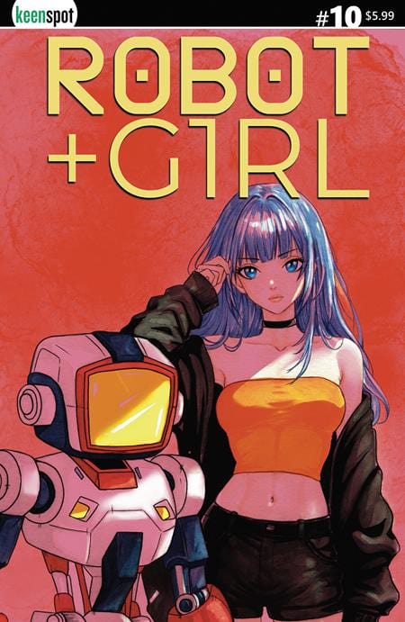 Ex Posse Holdings Comic Books ROBOT + GIRL #10 CVR B COURTNEY COSTELLO VAR 70712974110301021 0925EX0740