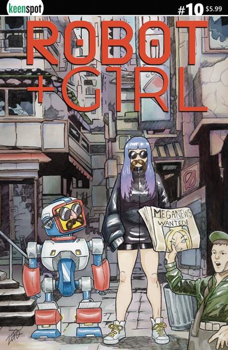Ex Posse Holdings Comic Books ROBOT + GIRL #10 CVR C JOE WILLIAMSON VAR 70712974110301031 0925EX0741
