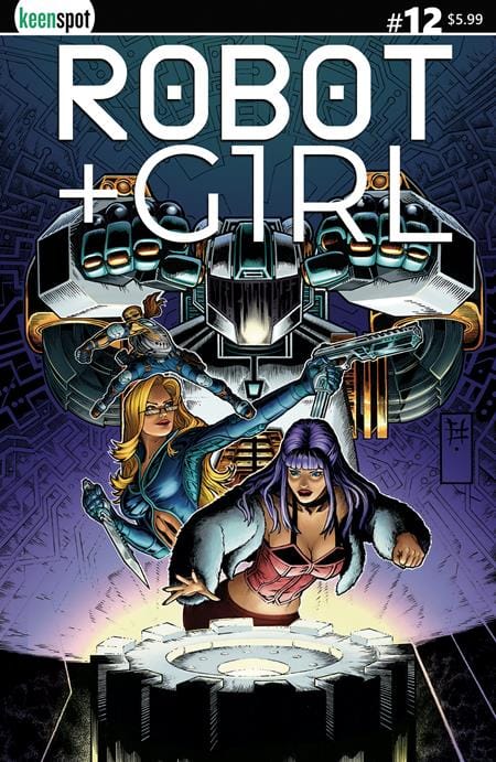 Ex Posse Holdings Comic Books ROBOT + GIRL #12 CVR B JEFFREY EDWARDS VAR 70712974110301221 0426EX0793
