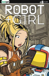 Ex Posse Holdings Comic Books ROBOT + GIRL #8 CVR B MIKE WHITE VAR 70712974110300821 0425EX521