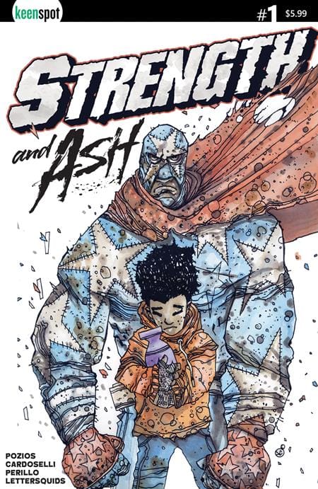 Ex Posse Holdings Comic Books STRENGTH & ASH #1 CVR A STEFANO CARDOSELLI FRANCESCA PERILLO FATHERS LOVE 60283502332400111 0226EX0809