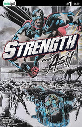 Ex Posse Holdings Comic Books STRENGTH & ASH #1 CVR B MANUEL MARTIN PENICHE FRANCESCA PERILLO REFLECTIONS VAR 60283502332400121 0226EX0810