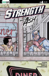 Ex Posse Holdings Comic Books STRENGTH & ASH #4 CVR C ALEX SANCHEZ FRANCESCA PERILLO DINER VAR (Release Date: 10/21/2026) 60283502332400431 0826EX0931