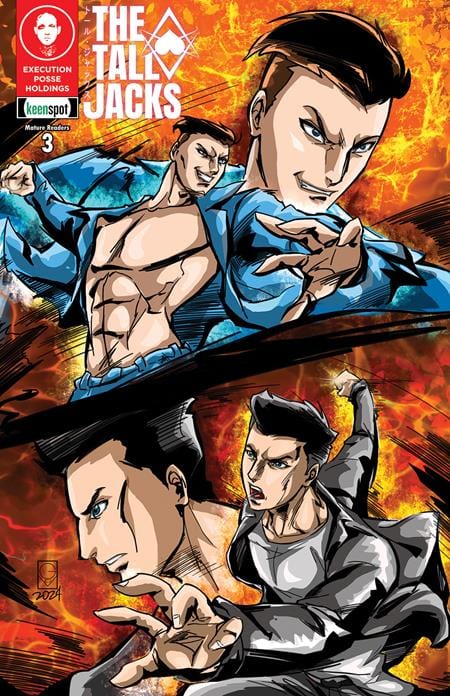 Ex Posse Holdings Comic Books TALL JACKS #3 CVR D GERSHON VILLAMOR BATTLE JACKS VAR (MR) 60283502314000341 1025EX0729