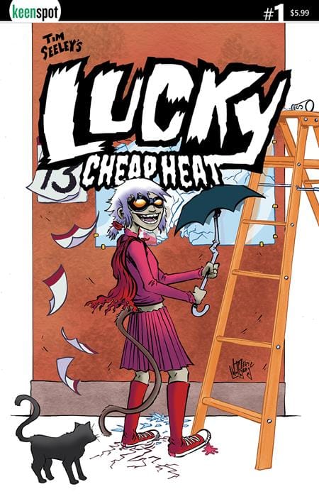 Ex Posse Holdings Comic Books TIM SEELEYS LUCKY CHEAP HEAT #1 (ONE SHOT) CVR C ERIC WOLFGANG VAR 60283502334800131 0326EX0775