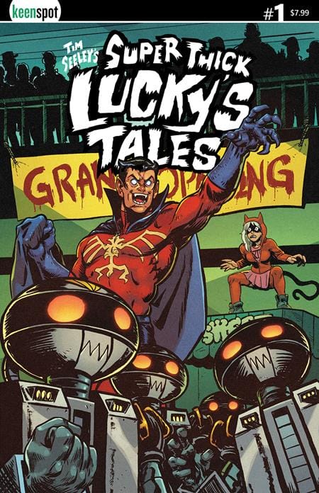 Ex Posse Holdings Comic Books TIM SEELEYS SUPER THICK LUCKYS TALES #1 CVR C JOHN GOLDEN VAR (MR) 60283502326300131 1225EX0769
