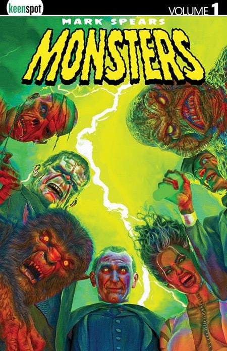 Ex Posse Holdings Graphic Novel MARK SPEARS MONSTERS HC VOL 01 9781954366114 1025EX0720