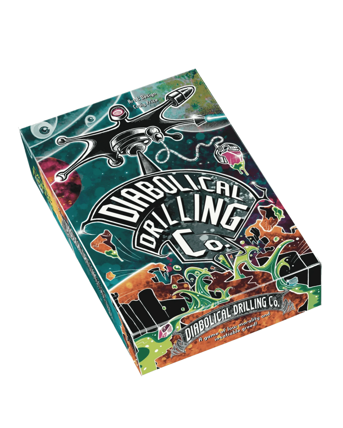 Exalted Funeral Press Board Games > Card Games Diabolical Drilling Co. 850049904728