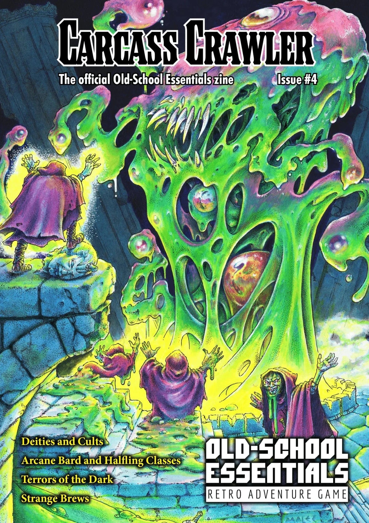 Exalted Funeral Press Books > RPG Carcass Crawler - The Official Old School Essentials Zine Issue 4 9798887561271