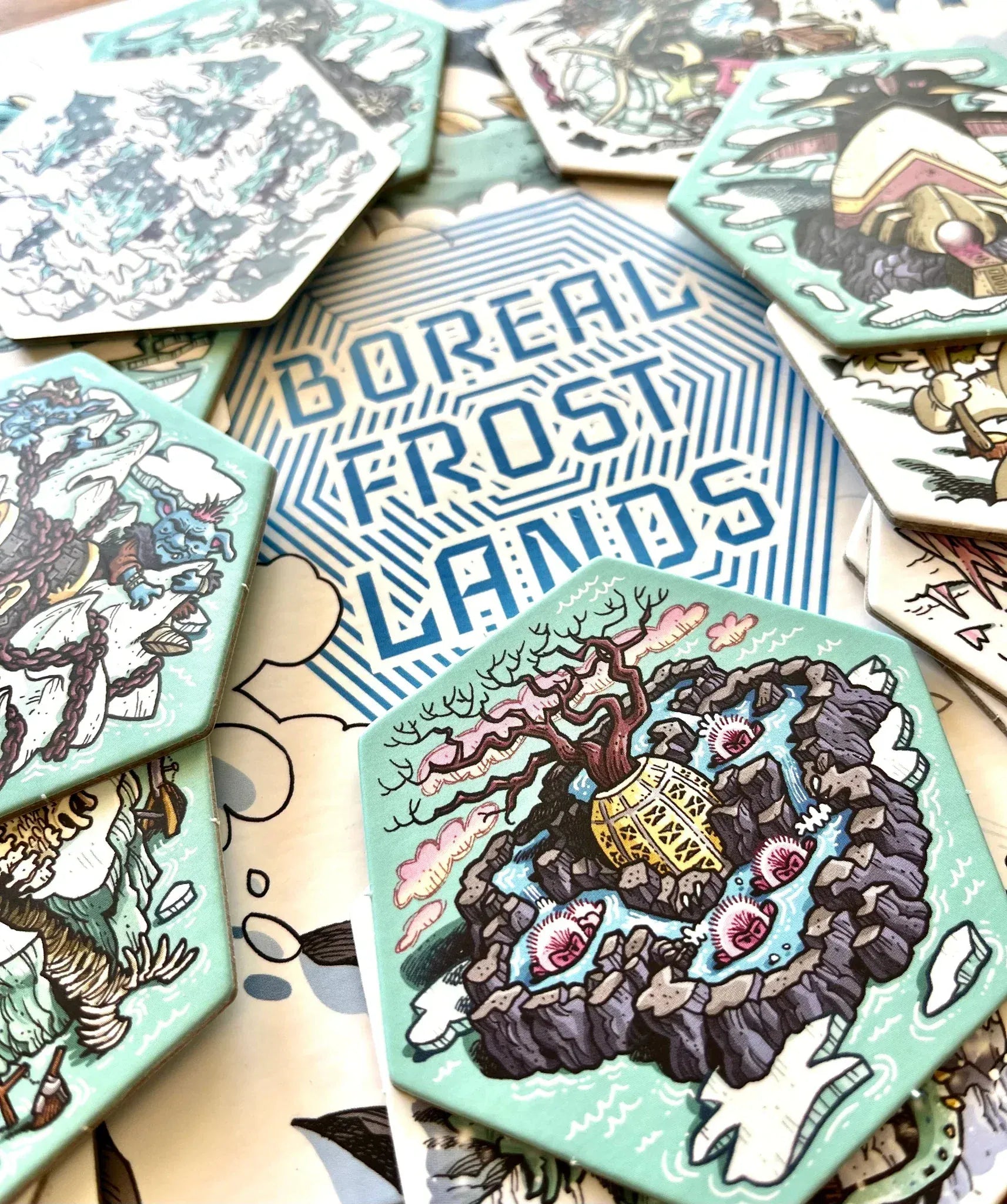 Exalted Funeral Press Tabletop Games > Role-Playing Games Boreal Frostlands 99300092 EXP-99300092