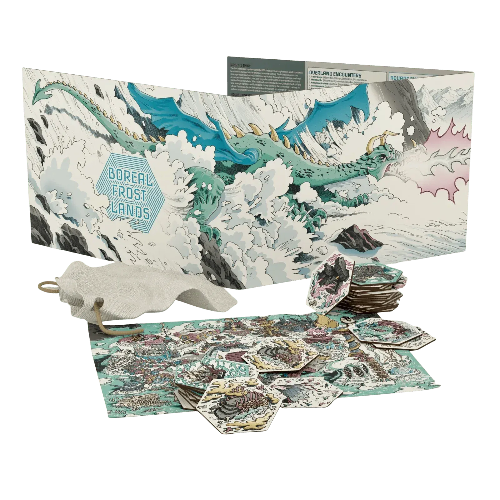 Exalted Funeral Press Tabletop Games > Role-Playing Games Boreal Frostlands 99300092 EXP-99300092