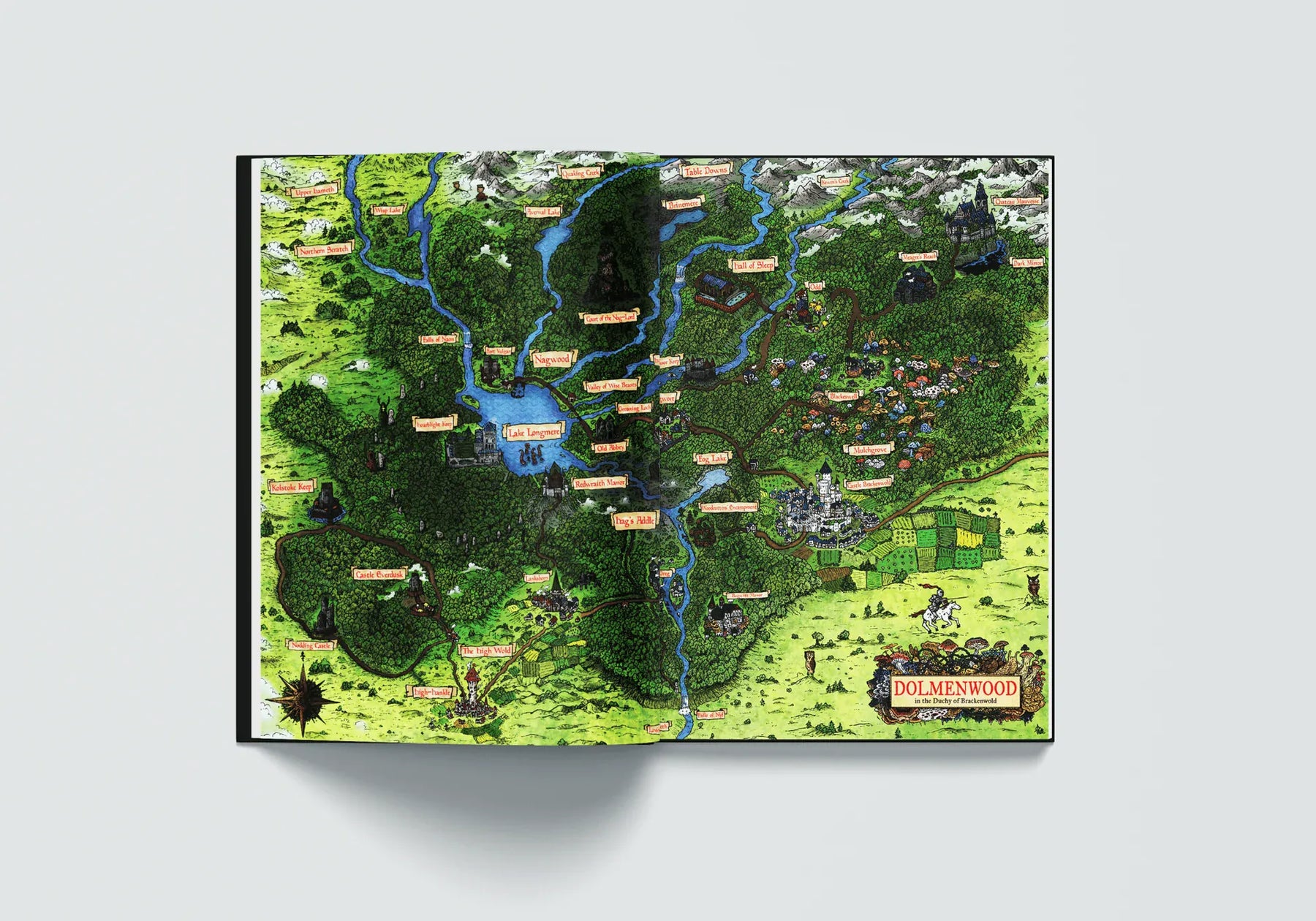 Exalted Funeral Press Tabletop Games > Role-Playing Games Dolmenwood Player's Book 9798887561042 EFRPG-NG-0031