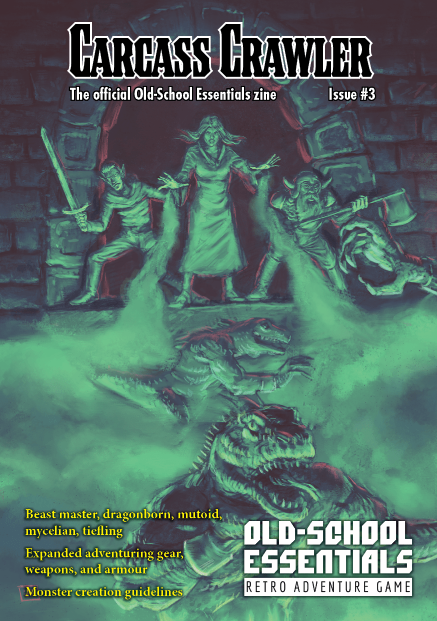 Exalted Funeral Press Tabletop Games > Role-Playing Games Old-School Essentials: Carcass Crawler - Issue #3 9783966570671 EFP NGCC03