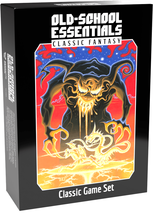 Exalted Funeral Press Tabletop Games > Role-Playing Games Old-School Essentials: Classic Game Set 9783966570695 EFP NG0024