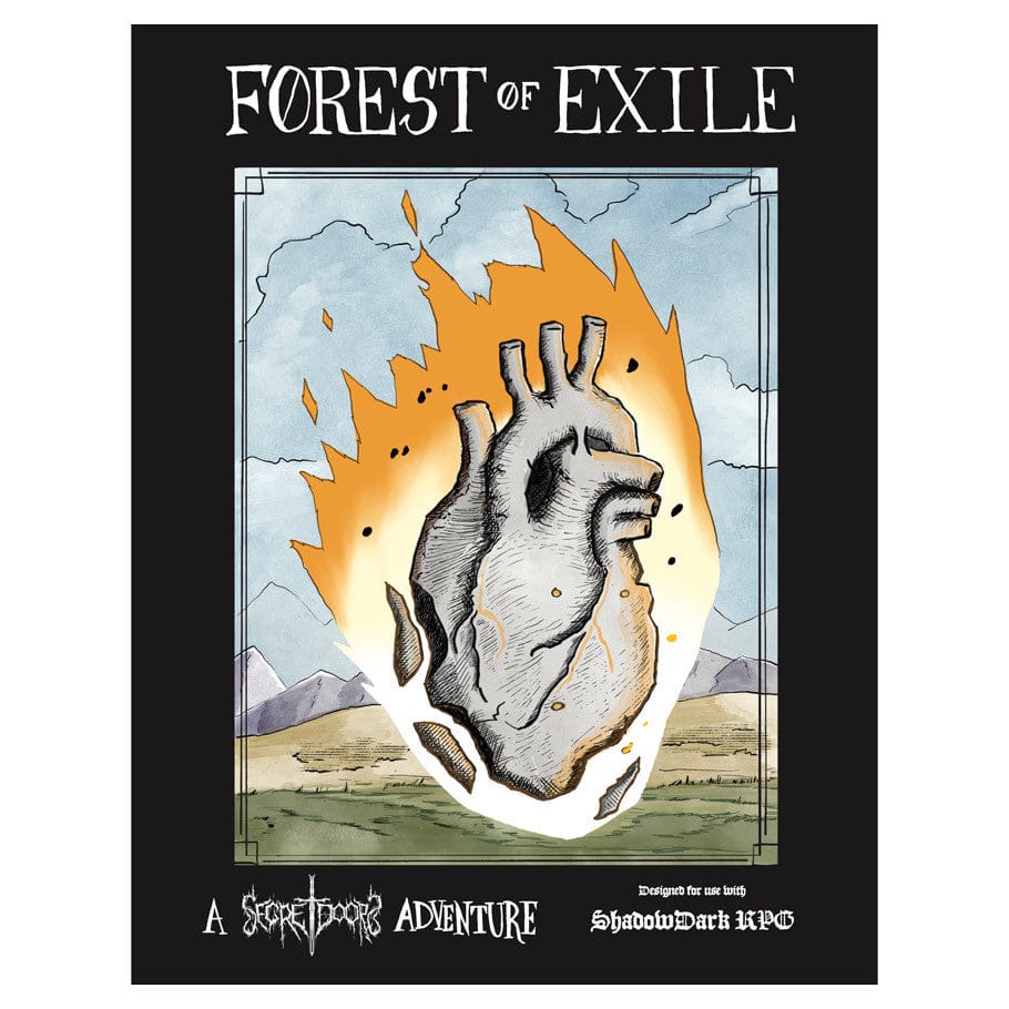 Exalted Funeral Press Tabletop Games > Role-Playing Games Shadowdark: Adventure: Forest of Exile: A Secret Doors Adventure 9798887561462 EFPZ0107