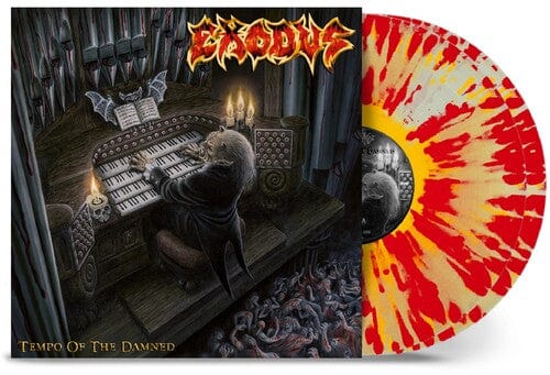 Exodus - Tempo of the Damned (20th Anniversary) Natural Yellow Red Splatter (Yellow, Red, Gatefold LP Jacket, Splatter)