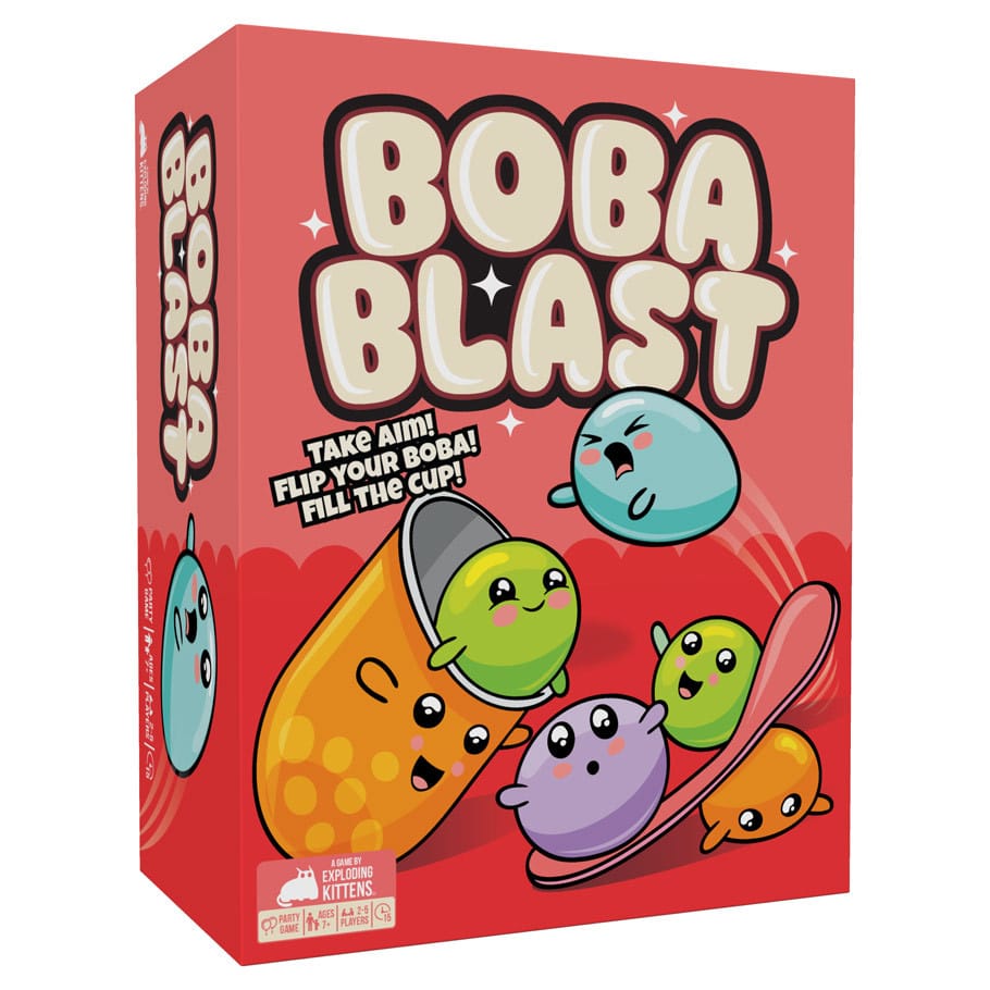 Exploding Kittens Board Games > Party Games Boba Blast 810171412294 EKCBOBACORE3