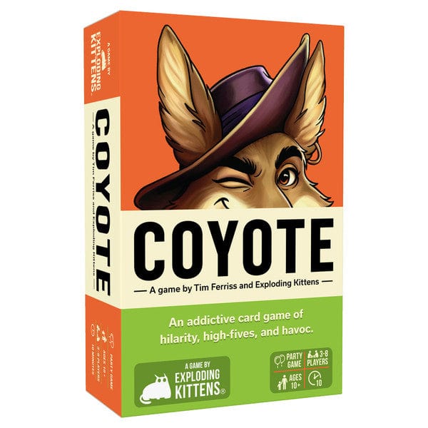 Exploding Kittens Board Games > Small Box Games Coyote Game 810171410146 EKCCOYSMCORE6