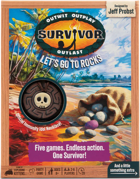 Exploding Kittens Board Games Survivor: Let's Go to Rocks 810171412829 SURV-ROCK-3