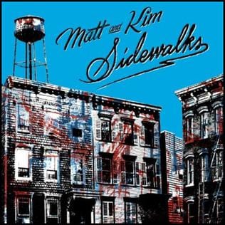 Matt & Kim - Sidewalks (Blue Vinyl)
