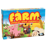 FAIRE Board Games > Small Box Games FARM: SNAKES AND LADDERS BOARD GAME 625012192378 19237