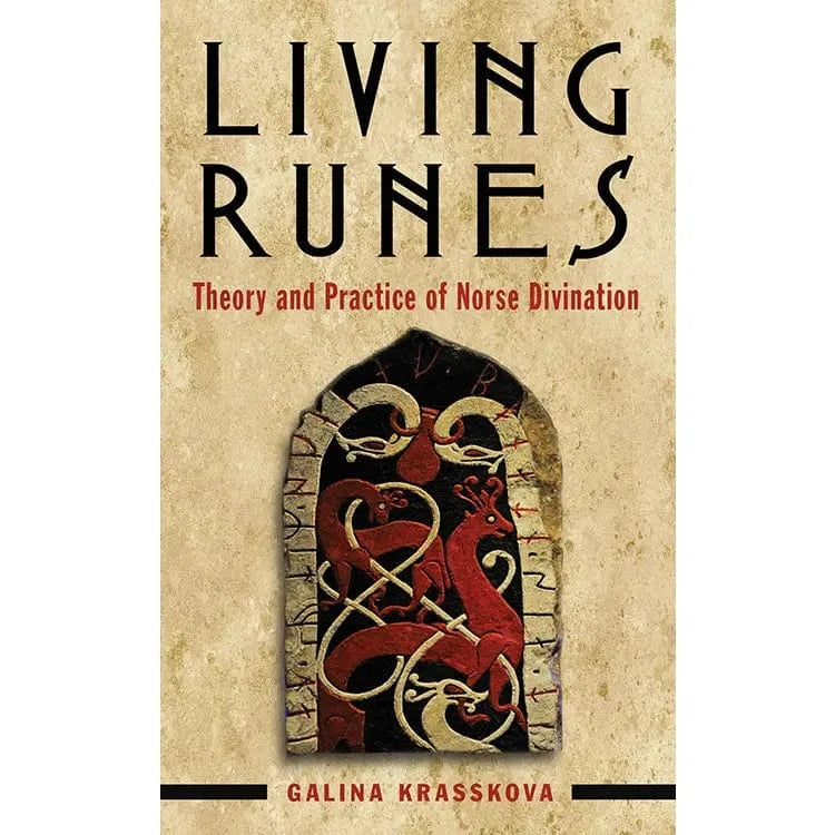 FAIRE Books > Occult Living Runes (Theory and Practice of Norse Divination) by Galina Krasskova (Paperback) 9781578636662