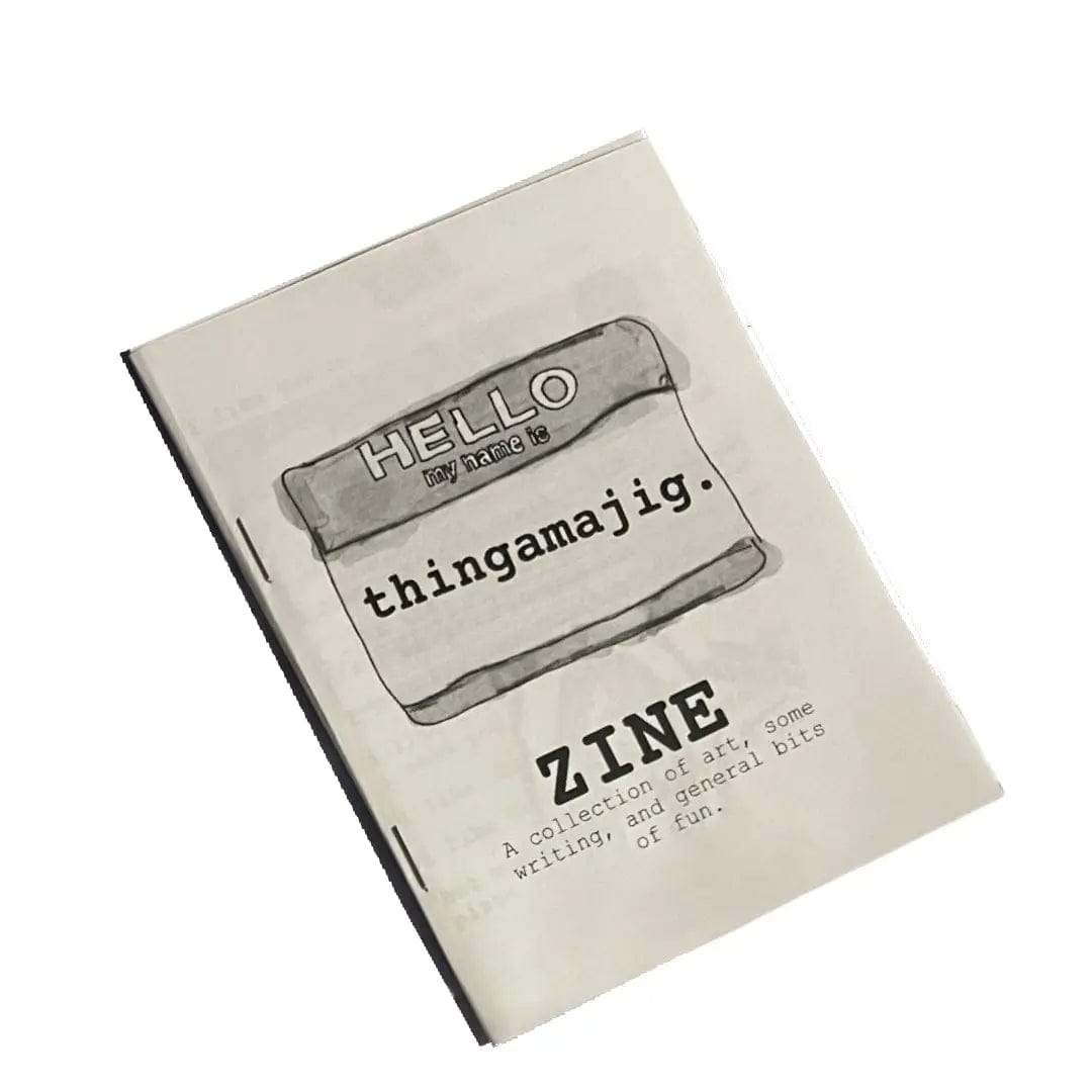 FAIRE Books > Zines Thingamajig Vol. 1 Zine Printed 94226172