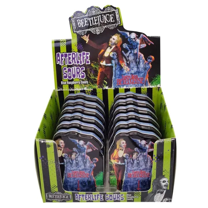 Beetlejuice Afterlife Sours, Collectible Candy Tin