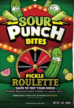 Sour Punch Bites Pickle Roulette 5oz