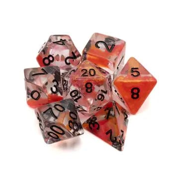 FAIRE Dice > Other Dice Riftgate- Orange and Red Arcane Ooze Dice Set 14478332