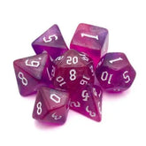 FAIRE Dice > Other Dice Riftgate- Pink and Purple Glitter Dice Set 96554236