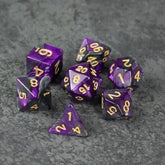 FAIRE Dice > Other Dice Riftgate- Purple and Black Acrylic Dice Set 98684156