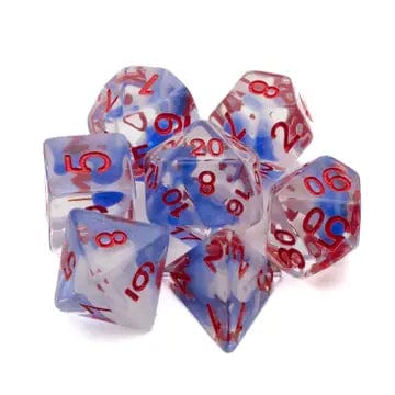 FAIRE Dice > Other Dice White and Blue Arcane Ooze Dice Set 61197564