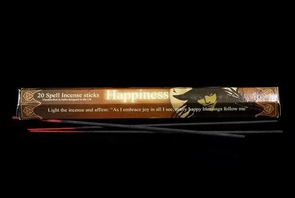 FAIRE Home > Incense HAPPINESS SPELL INCENSE PACK OF 20 STICKS 5055581624737 5055581624737