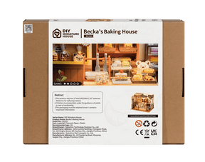 FAIRE Miniatures > Other Miniatures DIY Becka's Baking House Rolife Miniature House Wooden 6946785119046 DG161