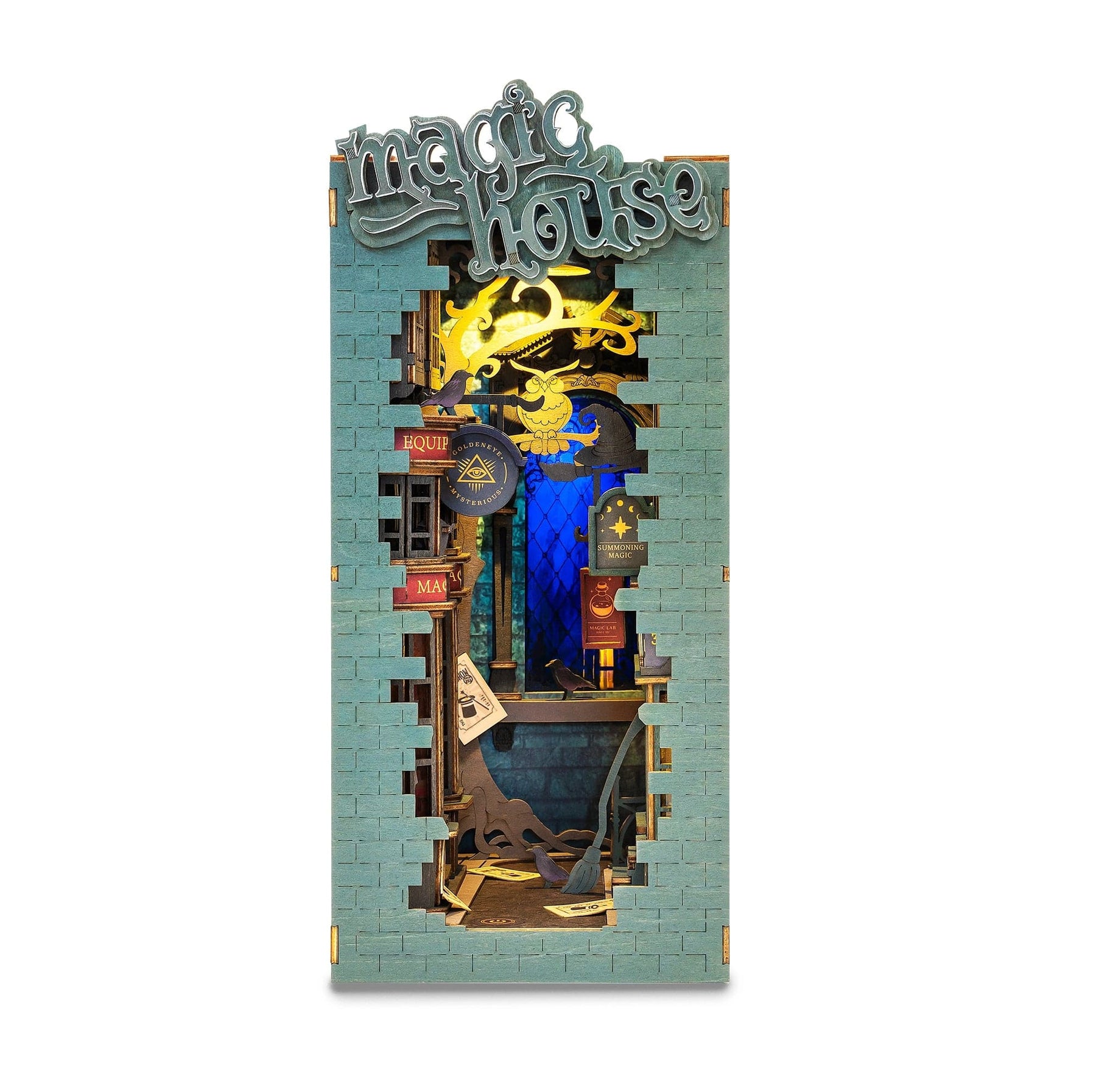 FAIRE Miniatures > Other Miniatures Robotime DIY House Magic House Book Nook 6946785117738 TGB03