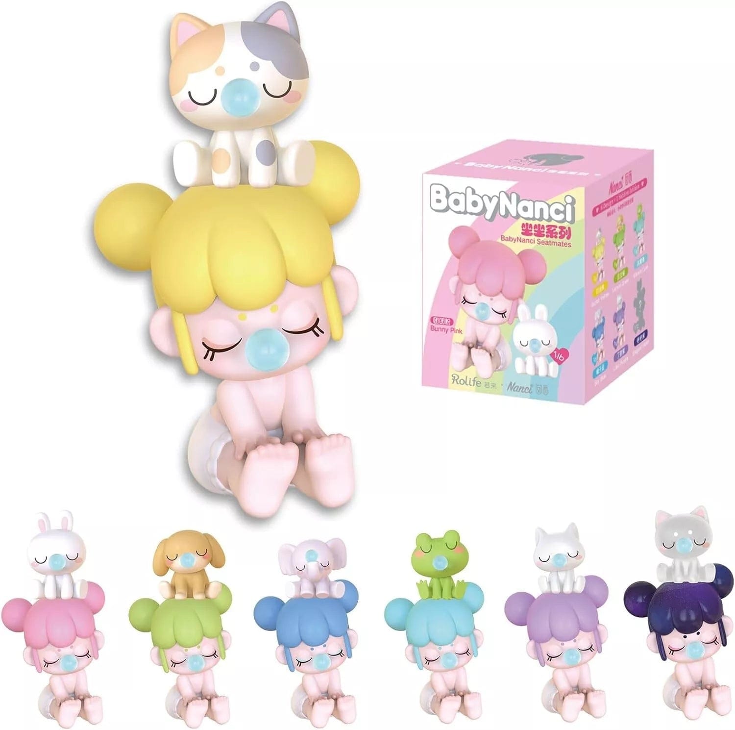 FAIRE Miniatures > Other Miniatures Rolife - Baby Nanci Cute Bline Box (Individual) 6946785120462