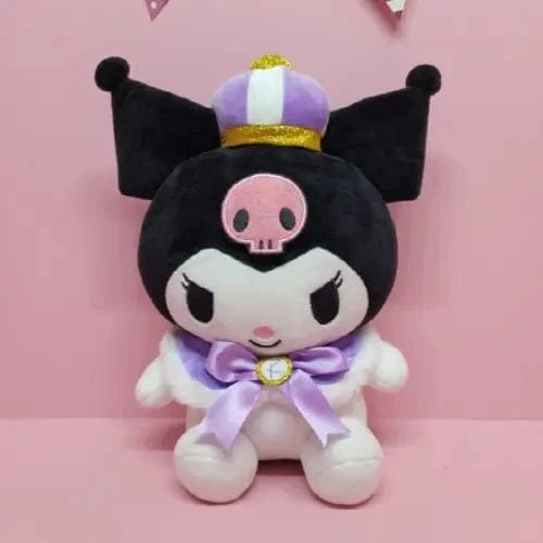 FAIRE Toys > Plushies SANRIO BIG CROWN KUROMI PLUSH 8809571502959