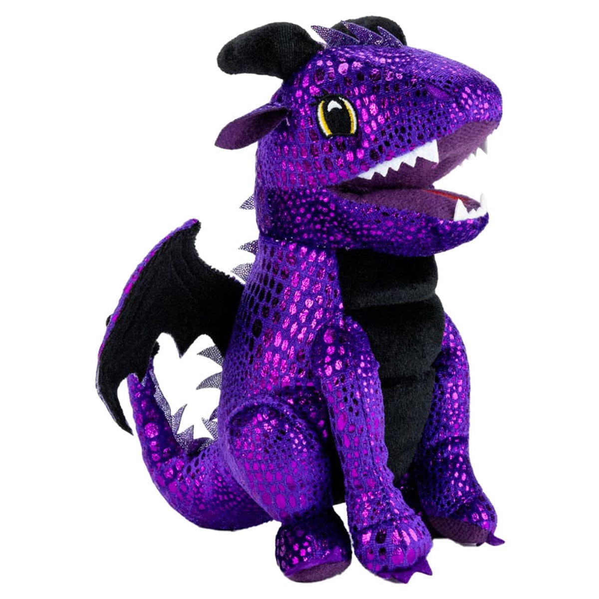 FanRoll by MDG Game Supplies > Dice Storage Dice Bag: Dragon Plush Purple 687700235798 LIC9113