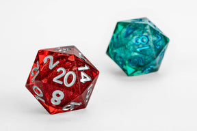 FanRoll by Metallic Dice Games Dice > Metallic Dice Games Misfit Liquid Core D20 2 pack 687700235835 9207