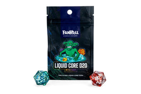 FanRoll by Metallic Dice Games Dice > Metallic Dice Games Misfit Liquid Core D20 2 pack 687700235835 9207