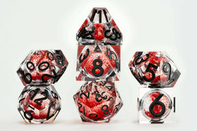 FanRoll by Metallic Dice Games Dungeons & Dragons Liquid Core Dice Set 687700234876 10969